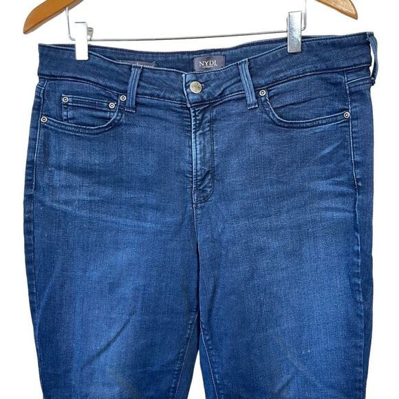 NYDJ Barbara Sinclair  Wash High Rise  Bootcut Jeans Sz 14 - Picture 4 of 10